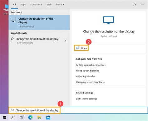 [Windows 11/10] How to change Screen Size, Display Resolution, and ...