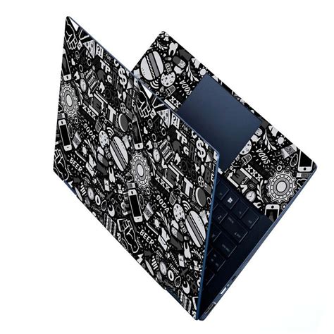 Full Panel Laptop Skin - Fast Food Soda Sticker Bomb – SkinsLegend