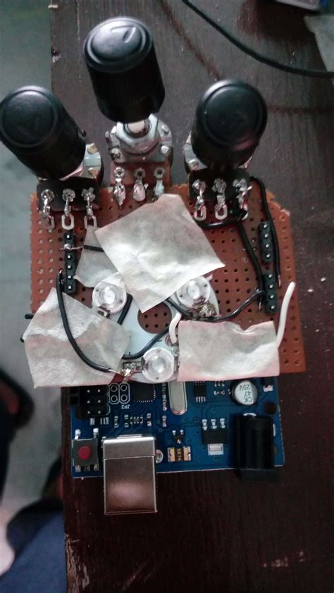 Image result for Potentiometer RGB LED Arduino