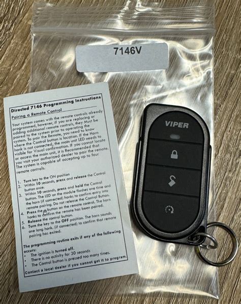 Image result for Viper 7146V Remote Programming