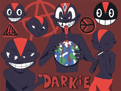 lil darkie character sheet style fan art !!!!! by crabpeopleart on ...