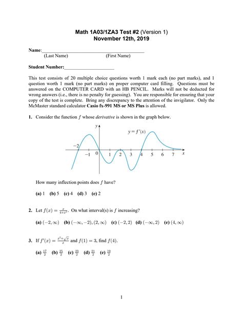 Calculus Practice Test 的图像结果