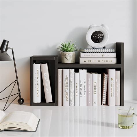UniShop UniArt Small Tabletop Storage Rack Wood Display Shelf Desk ...