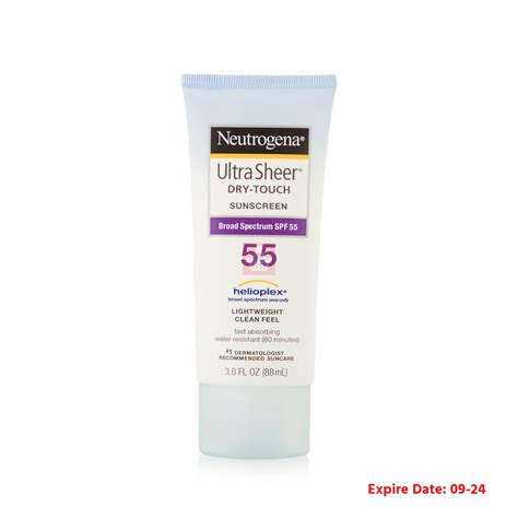 Neutrogena - Ultra Sheer Dry Touch Sunblock SPF 55 - 88ml (Expire Date: 09-24)