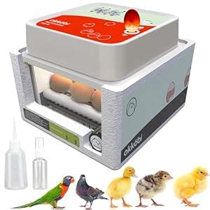 Okköbi OBI-12 Egg Incubator for Hatching Chickens, Ducks & Other Birds ...