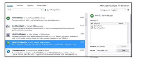 Image result for NUnit Test Class Example