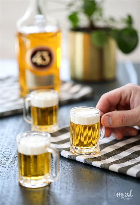 Mini beer shots, Shot recipes, Beer shot