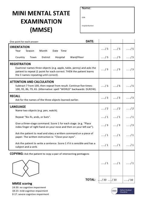 47 Free Mental Status Exam Templates (MSE Examples) ᐅ TemplateLab