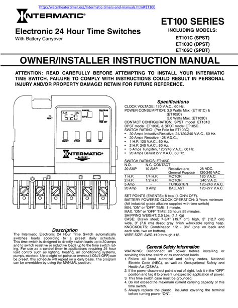 Image result for Intermatic Timer Repair