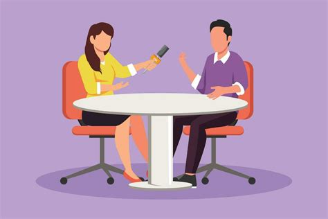 Interview Télévisée Clipart