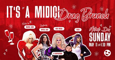 Mothers Day Drag Brunch at MidiCi , MidiCi The Neapolitan Pizza Company ...
