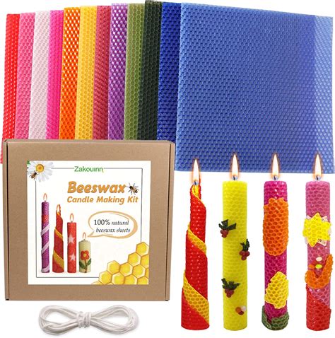Organic Beeswax Candle Making Kit at Zane Stirling blog