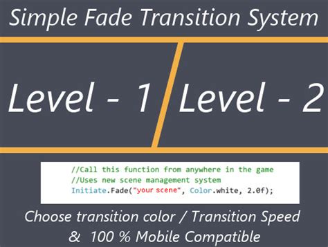 Image result for Unity Scene Transition