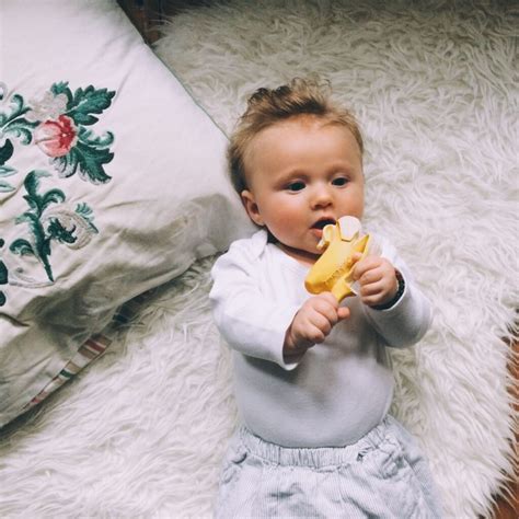 Ana Banana Natural Rubber Teether | Oli & Carol – Krazy Caterpillar