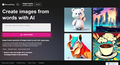 Join and Create Bing Image Creator 的图像结果