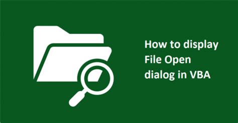 Image result for Visual Basic Open File Dialog