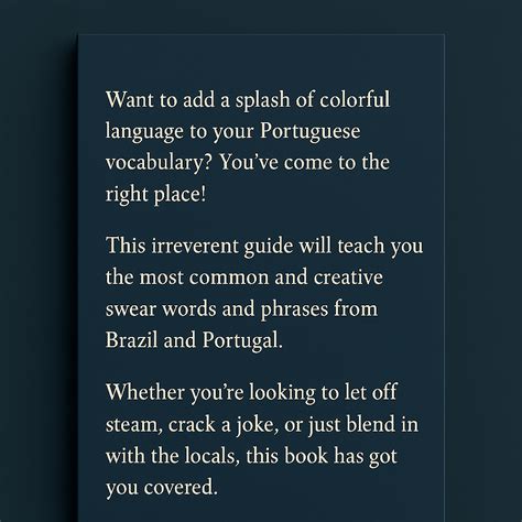 How to Swear in Portuguese – Brazilian Swear Words Survival Guide