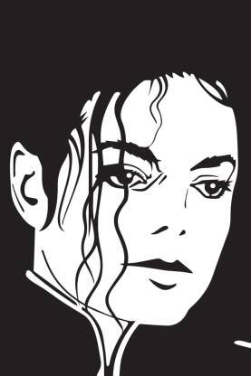 Posterskart Michael Jackson Vector Art Poster Paper Print - Music ...