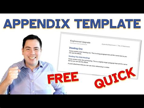 Add Appendix in Word 的图像结果