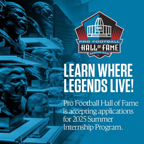 🏈 Summer 2025 internships in Accounting, Communications, Events, Hall ...