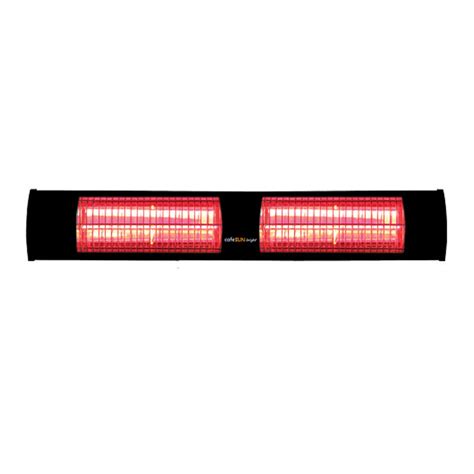 Cafesun Bright Cafe Type Heater, 2x2000 W, Black Price