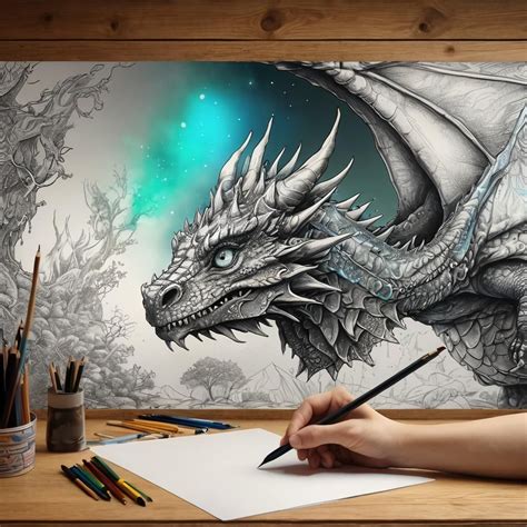 Unleash your creativity - start creating now | Realistic dragon drawing ...
