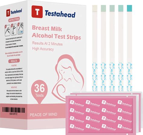 Amazon.com: T TESTAHEAD Breast Milk Test Strips, Quick & Accurate Test Strips for Breastmilk at ...