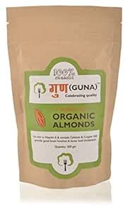 Guna Organics Almonds, 200 grams : Amazon.in: Grocery & Gourmet Foods