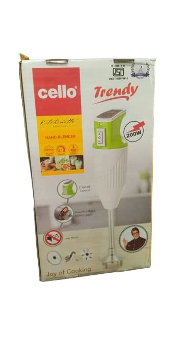 Buy Cello Hand Blender 200W RKELS07 Online at Low Prices in India ...