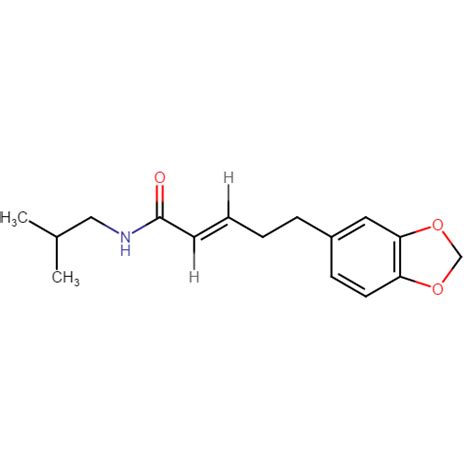 4,5-Dihydropiperlonguminine from ligand database | PDTDB ...