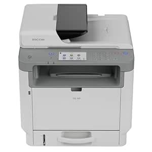 Ricoh 132 MF Compact Black & White Duplex Laser Multi-Function Printer ...
