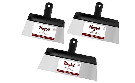Heybit 2” 3” 4” 6” 8” 10” 12” 14” 16” Scraper Set Steel Blades Putty ...