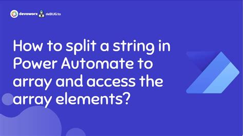 Image result for Power Automate Get Item and Split String