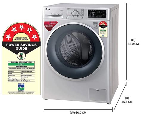 Image result for LG 7 Kg Front Loader Washing Machine