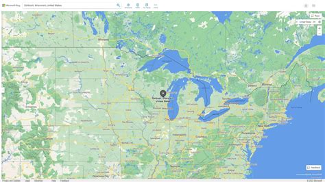 Oshkosh, Wisconsin Map