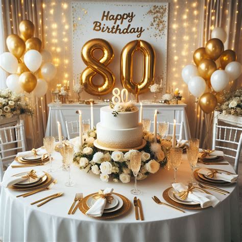 Top 17+ Creative 80th Birthday Party Decorations You'll Want to Copy 🎂