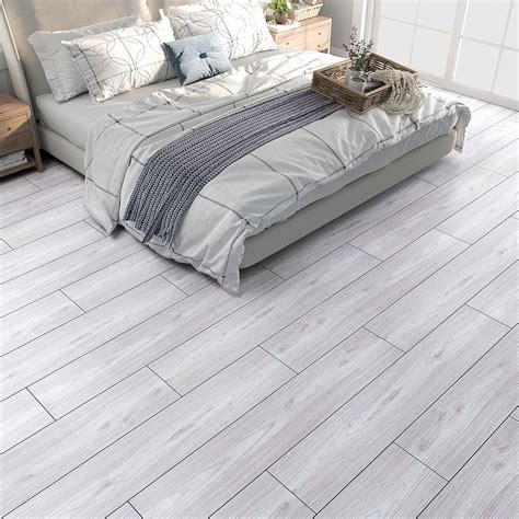 VEELIKE Coastal White Wood Vinyl Plank Flooring 6''x36'' – Veelike