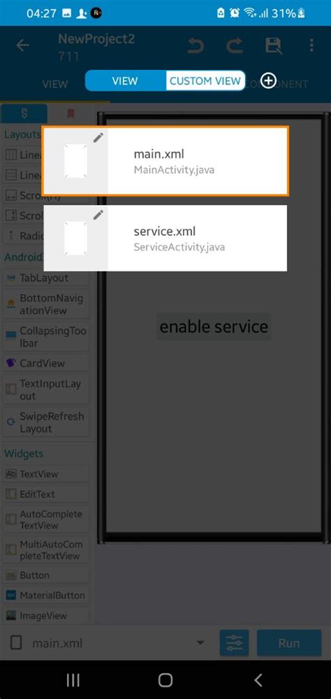 Sketchub • Super Service - foreground service