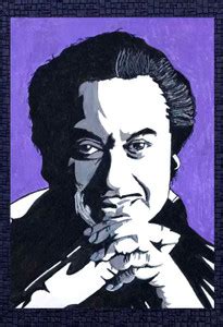 Poster The Legend Kishore Kumar Bollywood Singer sl-13841 (LARGE Poster ...