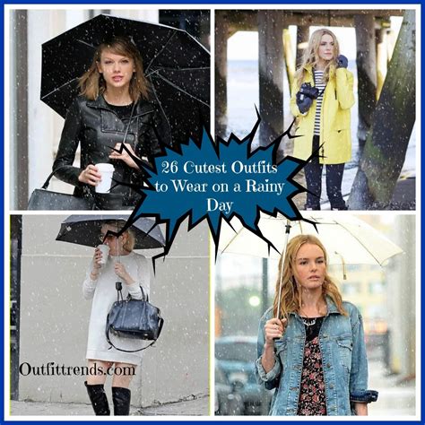 Raniy Day Outfits Ideas- 26 Cute Ways to Dress on Rainy Day