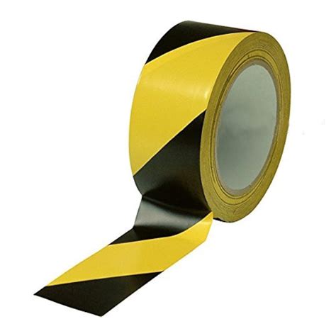 Snapklik.com : Black & Yellow Hazard Warning Safety Stripe Tape 2 Inch ...