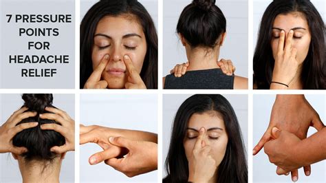 Watch: 7 Pressure Points To Relieve Your Headache | How to relieve headaches, Pressure points ...
