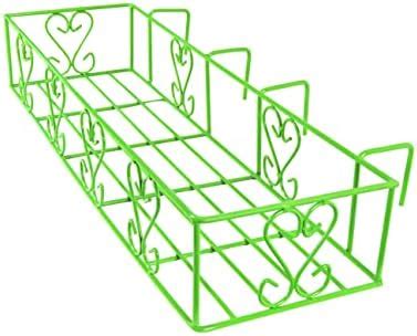 ORCHID ENGINEERS Metal Pot Stand, Flower Plant Stand for Balcony, Black ...