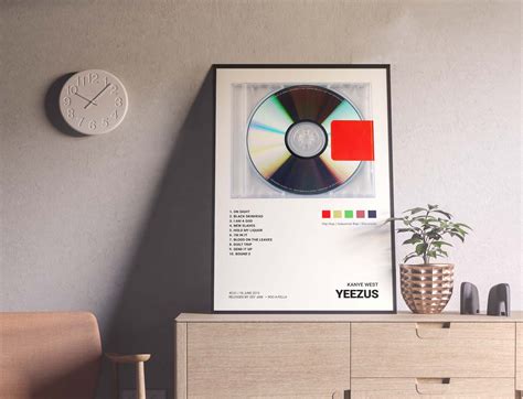 Kanye West - Yeezus Album Cover Poster | Architeg Prints