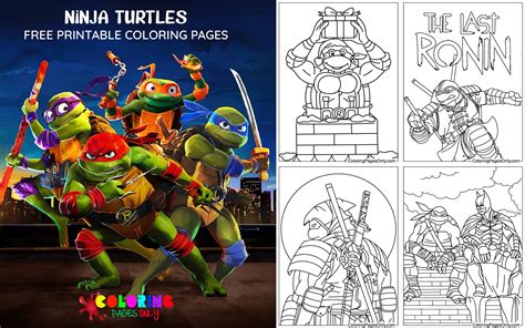 Lego Teenage Mutant Ninja Turtles Coloring Pages [2025]
