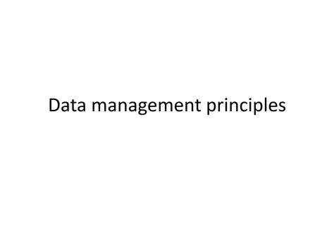 Data Management Principles 的图像结果