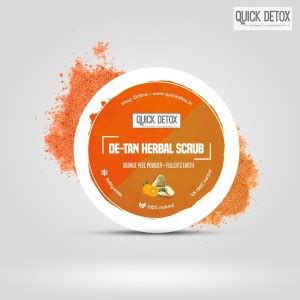 Quick Detox De-tan Herbal Scrub - Price in India, Buy Quick Detox De ...