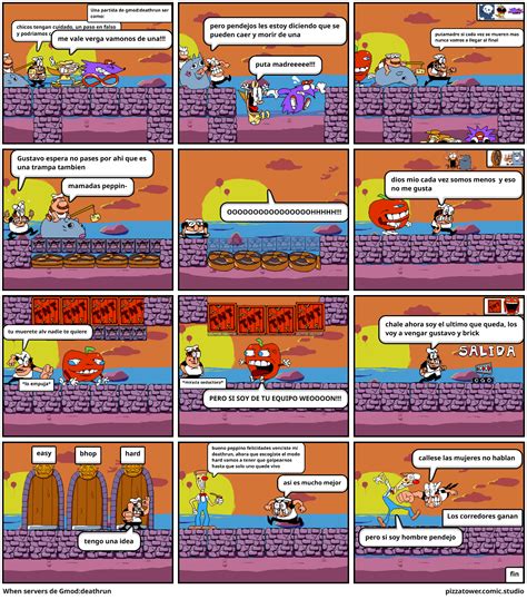 When servers de Gmod:deathrun - Comic Studio