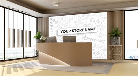 Buy Wallpaper for Mobile Shop Wall Online In India - Magic Decor