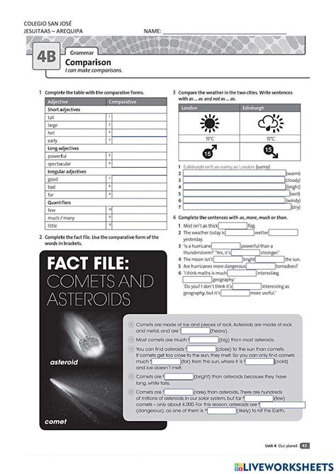 Image result for Comparison Test Worksheets